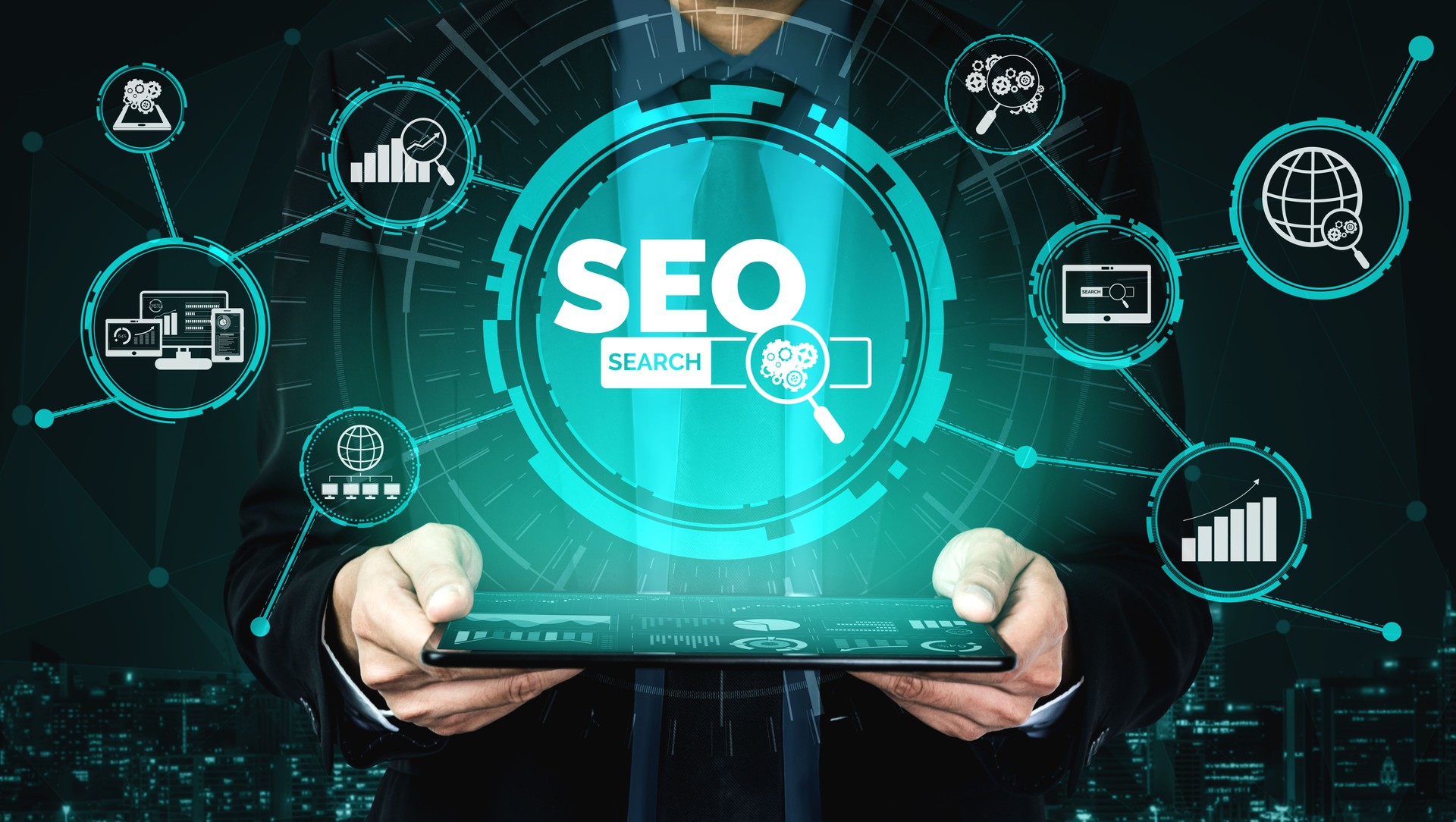SEO Search Engine Optimization business concept